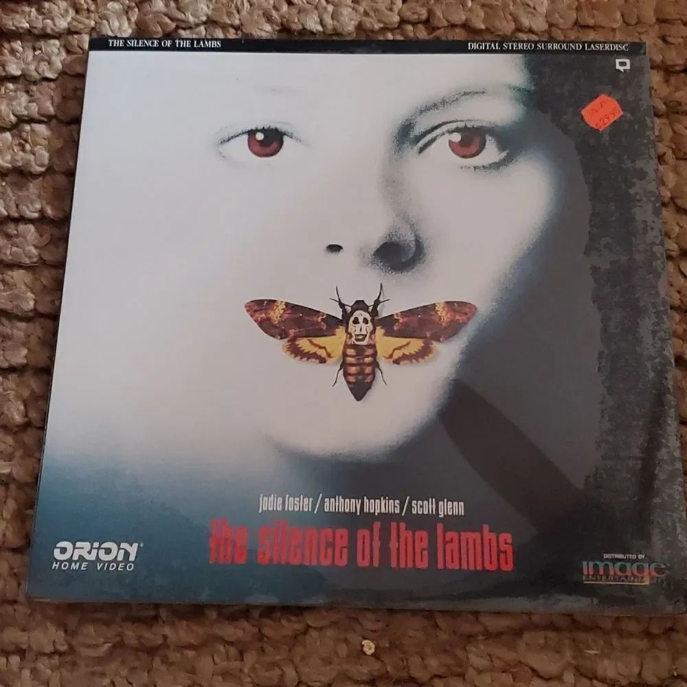 The Silence of the Lambs 1991 Laser Disc Movie NEW and SEALED